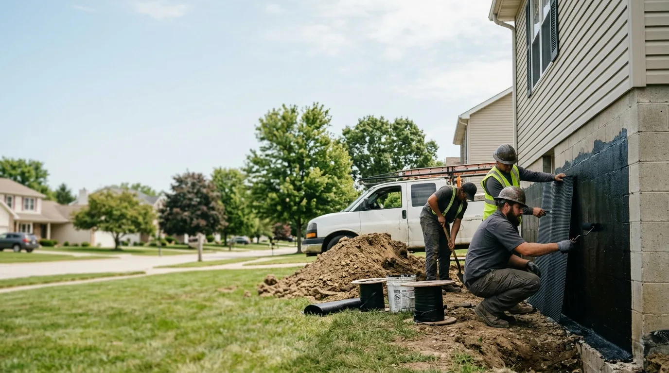 Basement Waterproofing in Kinsman, IL near me